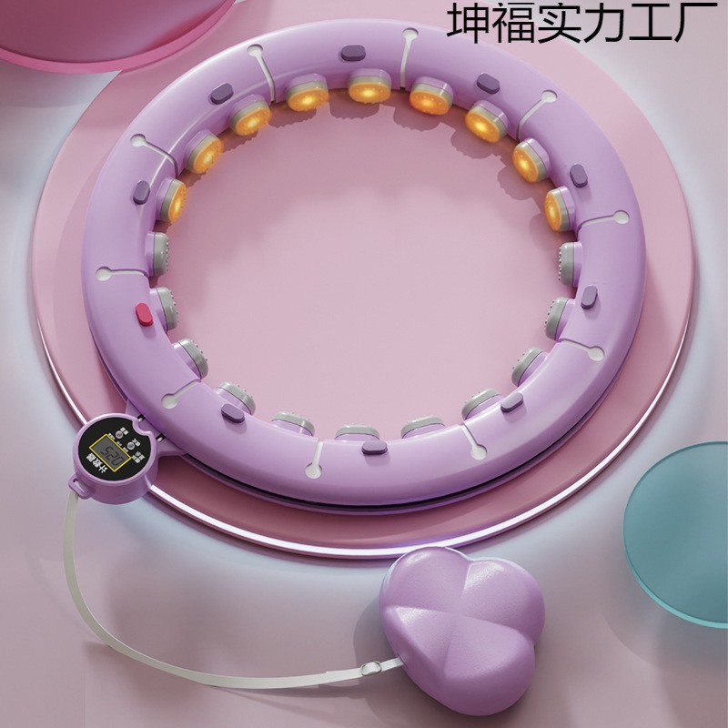 智能加重健身肚子出汗神器女呼啦圈收腹美腰