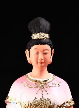 速发娲娘娘神像供奉家用摆件12寸26寸站像娲皇补天大地之母树脂佛