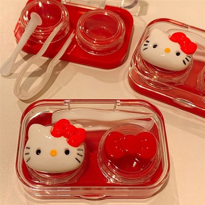 速发可伴美瞳盒子(一体式防漏)便携级感收纳护盒理爱侣盒