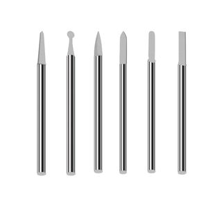 速发电动木工雕刻刀套装木雕根雕刀头具牙机木刻打磨抛光刻工铣刀