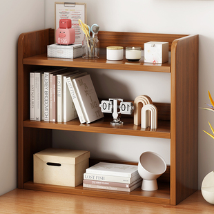 速发桌上置易物桌面书架简物宿舍办公室书桌收纳柜子储架柜床头小