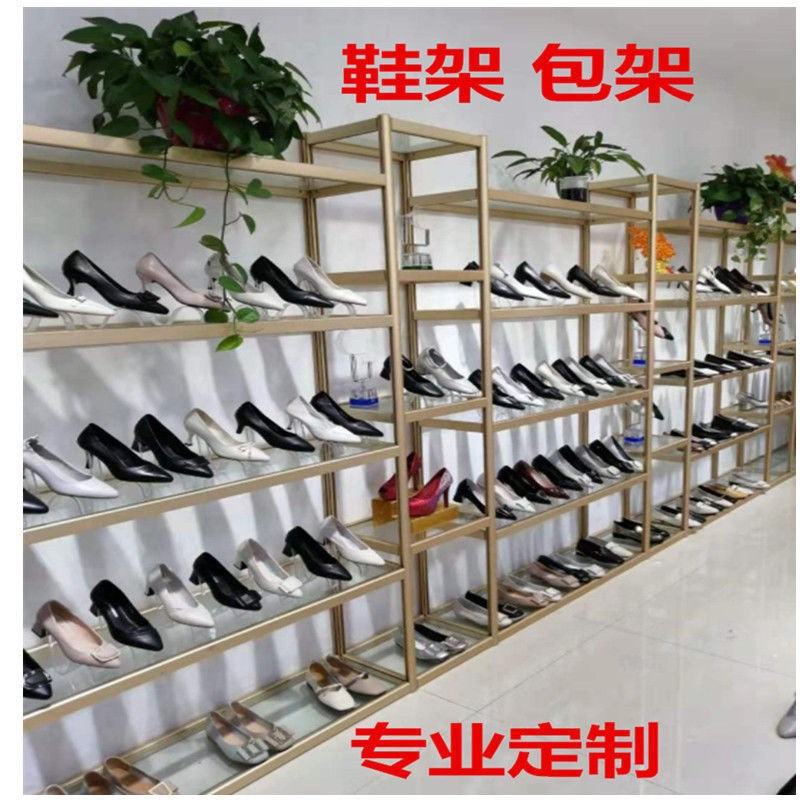 速发鞋店鞋箱展示架鞋店货架合场卖鞋货架子架包童鞋组商展架包邮