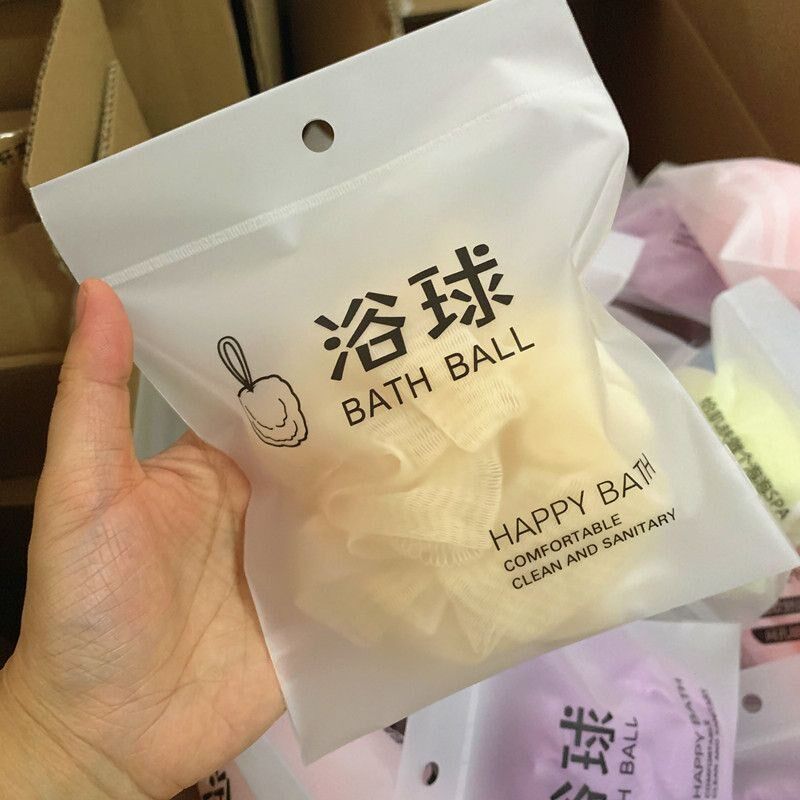 速发10个浴花20g小号独立包装洗澡客用清洁旅行酒店一次性浴球出