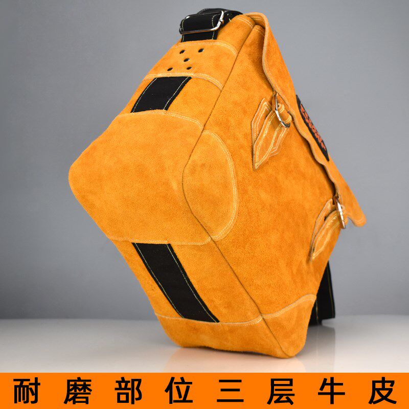 速发工具包便携式安装空调清洗户外车载摩托维修斜挎牛皮电工