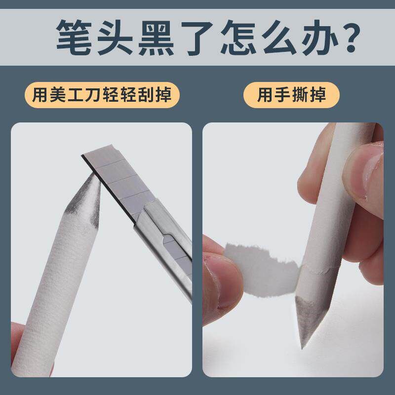 速发纸擦笔素描专用笔擦美术生专用揉擦笔擦笔油画棒纸檫笔美术用