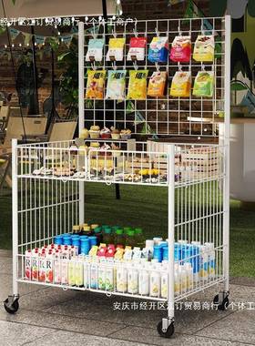 移动直折叠摆厂摊小推车秒收摊夜VLU市地摊摊一位花车展示架工销