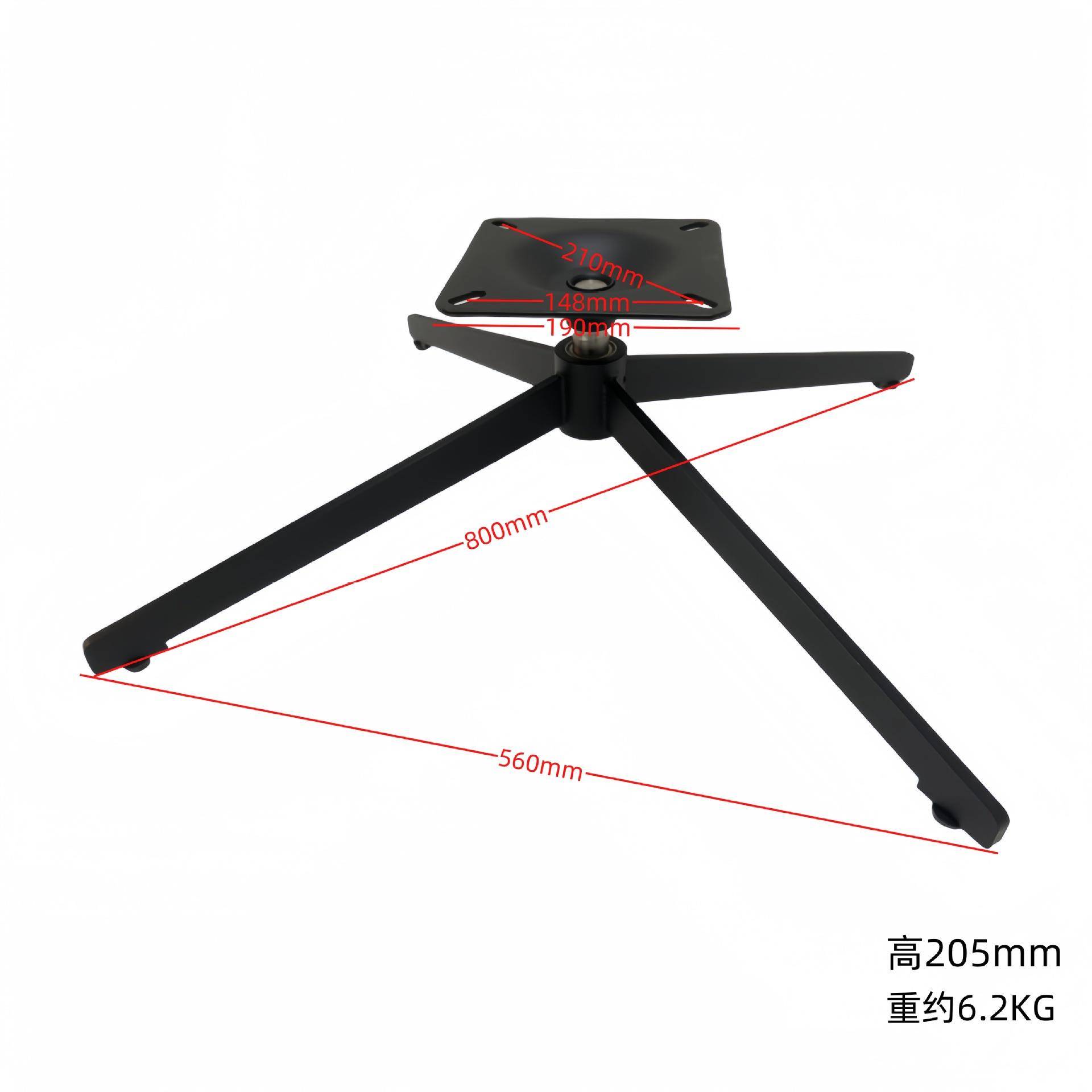 源头矮休闲椅旋转底座单人沙发椅旋转脚架圆盘椅子升降脚配件H21