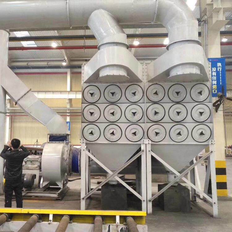 脉冲滤筒除尘器现货筒脉冲反吹NKQ滤式除尘设滤备厂家直供筒除尘