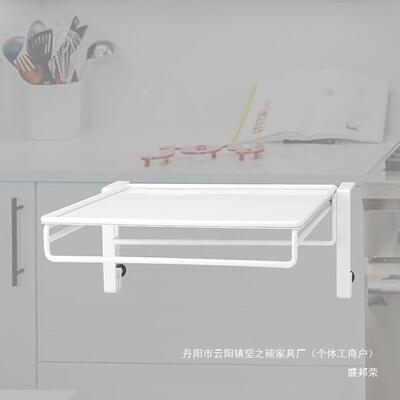 厂直销可折叠XCK置物台架橱面柜门厨房悬挂桌板家用多功家能辅
