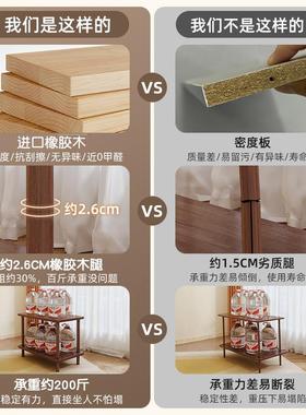 实木沙发边茶几客厅床小几桌子可移小动L171F-WX户型卧室简易头方