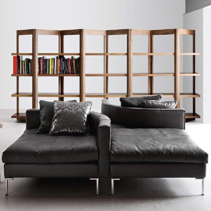 lof美式乡村t实落地隔屏风置断物架博657古架客厅书木架陈列架复