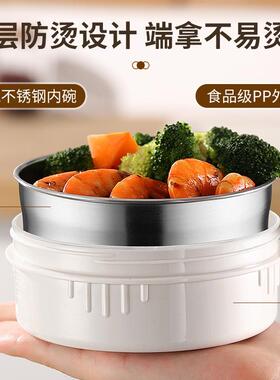 36L不锈钢多层保温饭盒上班学便1T0010当盒便携族专用大容量带饭