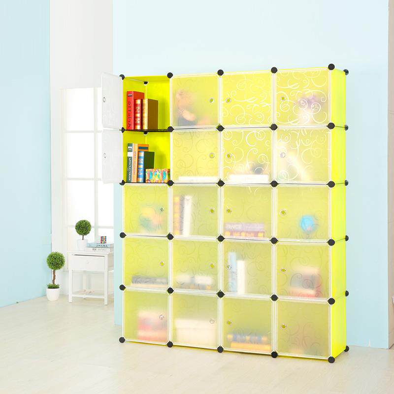 书柜自由组合书FD-022橱置物储物书柜组装格子子收纳柜架简易架塑