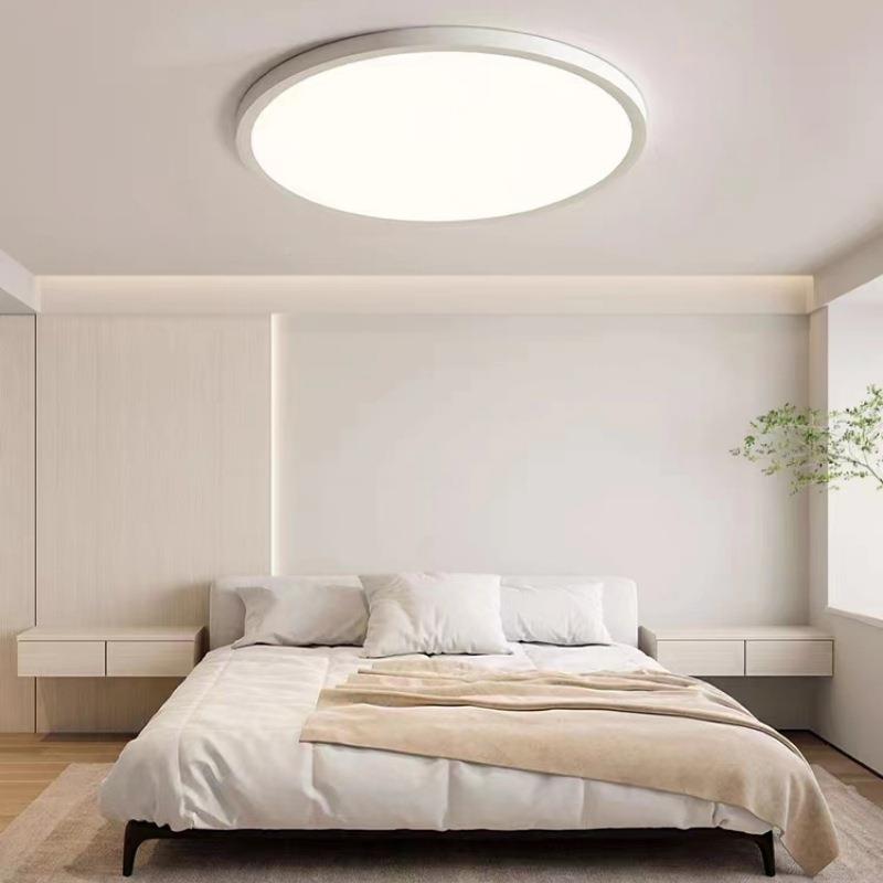 811极简1薄.6CM超护卧眼le房d吸顶灯卧室灯现代简约灯具儿童主房