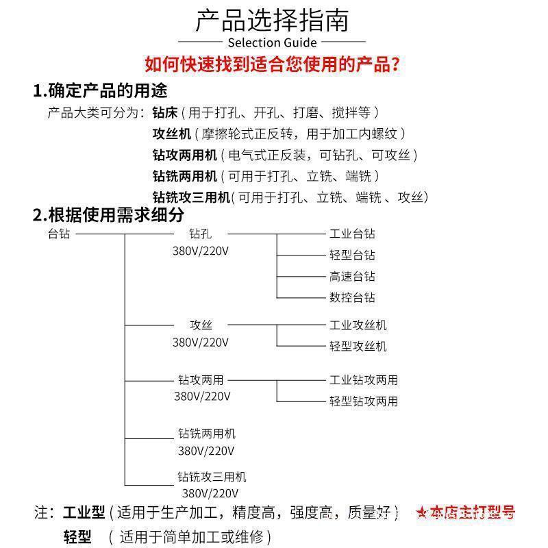 台转家用220v工业级多功能台钻铣床钻床大功率电动钻孔攻丝机无