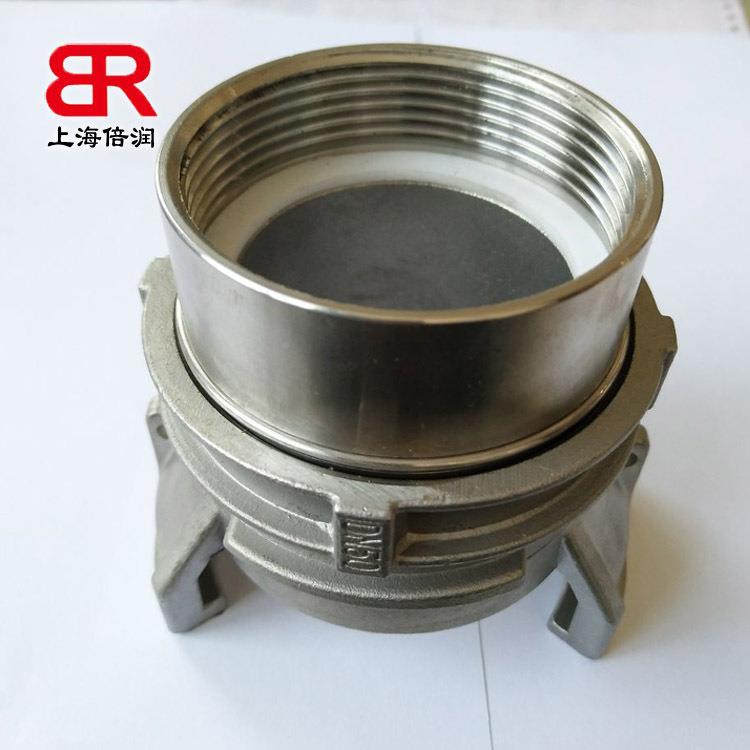 法式管接头螺FFM50SS内螺纹纹尾外接头工业接头