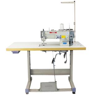 加530SL1530直驱自动大梭曲折缝机油皮革厚料人字1车三角针包边机