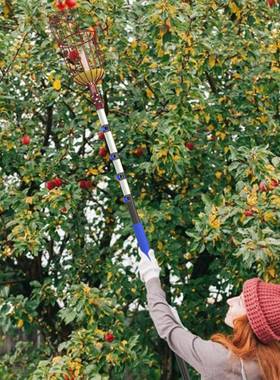 工直EOJ销多功能伸高空摘果器缩摘果新款园林采厂摘工具