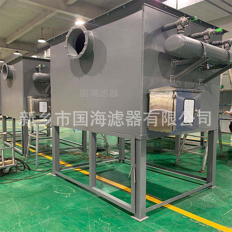 化纤厂洁送风系统用自气式空过滤GHZK-400器压差反吹阻度损小自动
