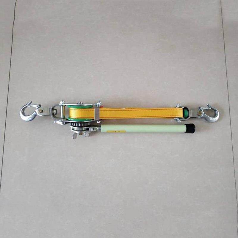 架QAW空路绝缘牵引器棘轮K收紧器N-1500带式荷线蒂钩机NG双紧绳器