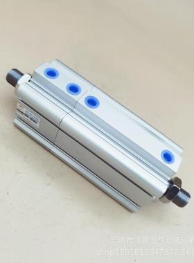 薄型气缸多位气缸多1行XC1气缸C程DQ2B6325+75--XC10倍752力气缸