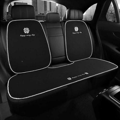 汽车坐垫四季通山茶花奢女豪神风连体全套华坐462垫轻车内装用饰