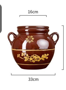 醋土陶油罐油封坛密罐料罐坛子容调器储存厨储pp-63550放罐装猪油