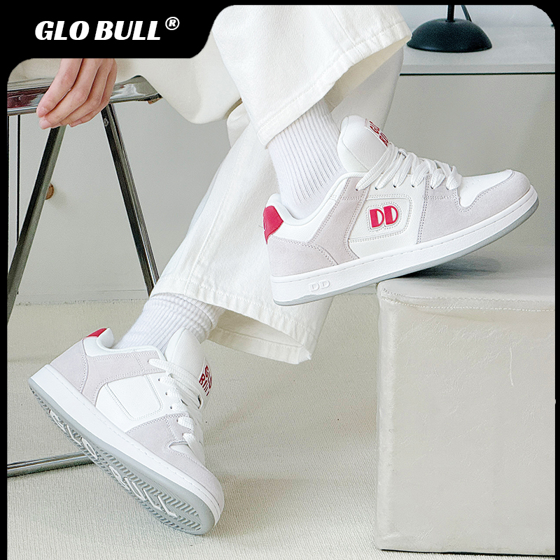 GLO BULL情侣款板鞋百搭2025新款春夏厚底休闲滑板鞋子运动面包鞋