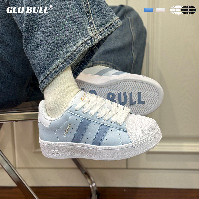 GLOBULL2026新款透气小白鞋