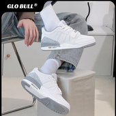 秋冬休闲舒适百搭运动鞋 GLO 情侣款 2025新款 BULL潮流中帮板鞋 男士