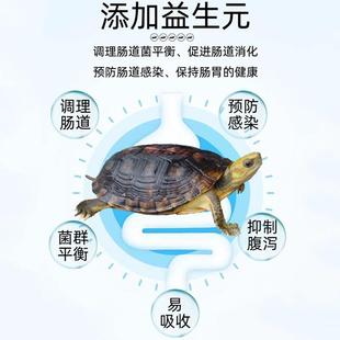 龟粮石金钱乌龟饲料黄喉拟水龟越南石龟麝香龟小乌龟幼龟专用龟料