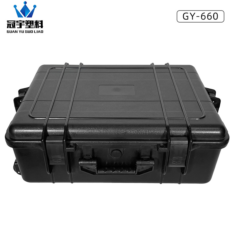 现货爆品拉杆塑料箱带轮子精密仪器设备防震箱车载维修工具收纳箱
