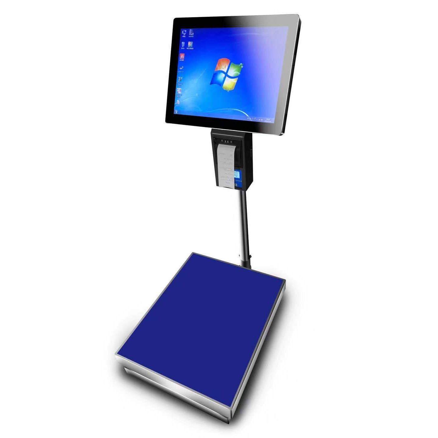 打印电子台秤地磅收银称重一体机溯源农贸落地称商用无线电脑pc秤