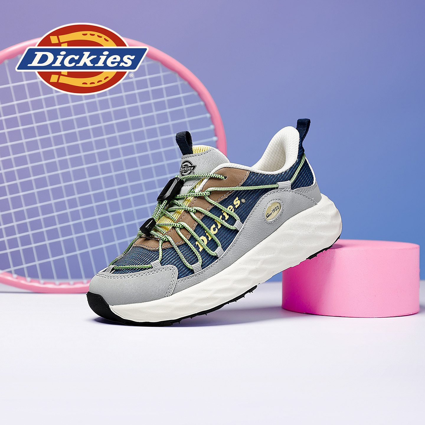 Dickies儿童户外鞋男童运动老爹鞋2026新款女童中大童厚底休闲鞋,童鞋/婴儿鞋/亲子鞋,儿童户外鞋,淘宝优惠券,粉丝福利购,淘宝优惠卷