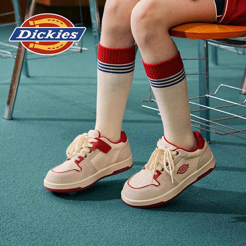 Dickies童鞋儿童板鞋男童女童耐磨透气低帮运动鞋中大童休闲鞋,童鞋/婴儿鞋/亲子鞋,板鞋,淘宝优惠券,粉丝福利购,淘宝优惠卷