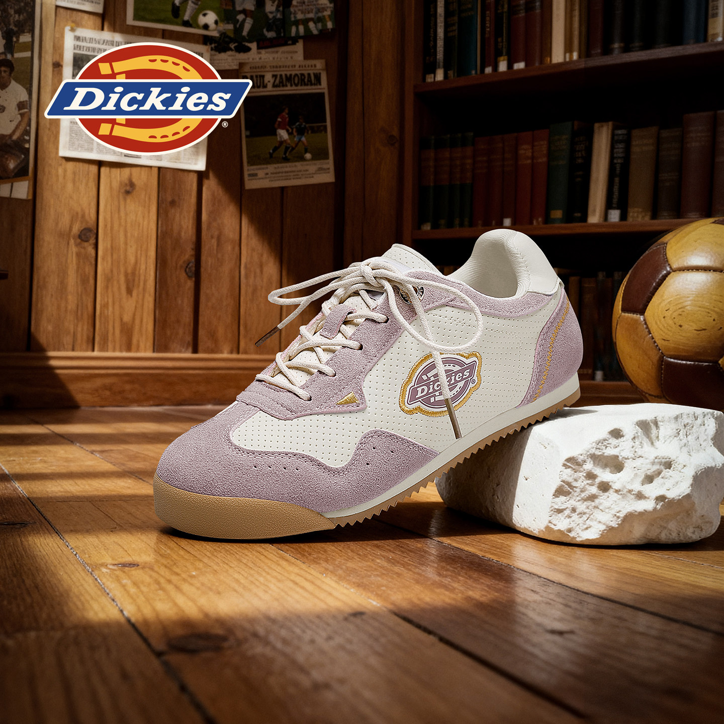 Dickies女孩德训鞋2025秋季款儿童复古跑鞋女学生软底时尚休闲鞋,童鞋/婴儿鞋/亲子鞋,运动鞋,淘宝优惠券,粉丝福利购,淘宝优惠卷