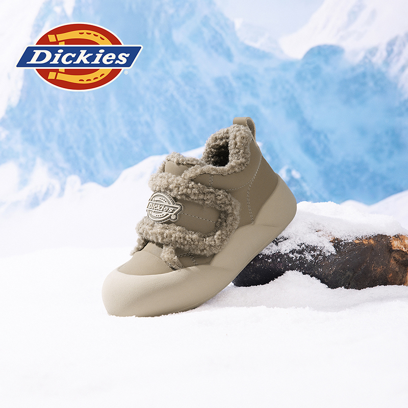 Dickies学生冬季时尚保暖棉鞋