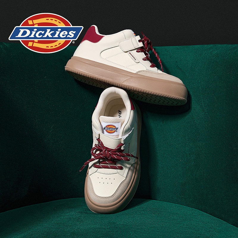 Dickies童鞋儿童高帮板鞋2025秋季新款男女童休闲鞋中大童运动鞋,童鞋/婴儿鞋/亲子鞋,板鞋,淘宝优惠券,粉丝福利购,淘宝优惠卷