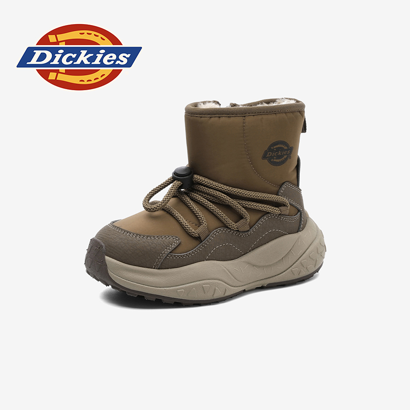 Dickies儿童棉靴防滑抗寒保暖