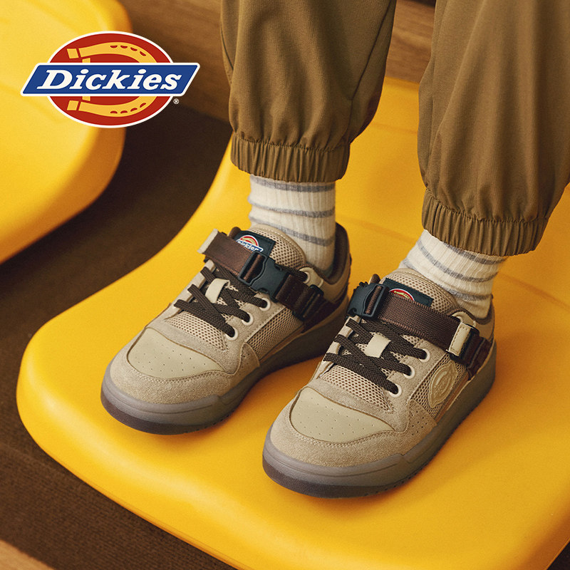 Dickies童鞋2025新款时尚舒适男女中大童板鞋防滑低帮运动休闲鞋,童鞋/婴儿鞋/亲子鞋,板鞋,淘宝优惠券,粉丝福利购,淘宝优惠卷