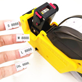 数数字价签 机标签标价机打价器码 升级版 26个字母k单排打英文打码