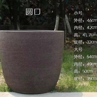 宜兴紫砂1米大花盆拉毛超大盆六方八方罗M汉松树桩庭院特大盆景盆