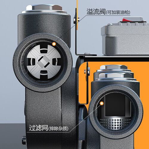 电动抽油泵12v24v550w大功率柴油泵大流量自吸泵齿W轮抽油泵加油