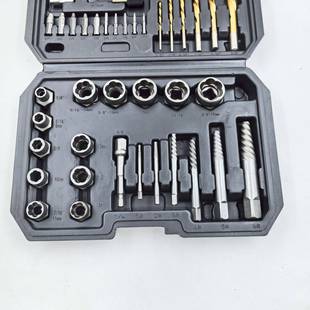 48P取C螺ULH母出器工螺丝取出器左旋麻花拆装 具滑钻牙螺帽拆除器