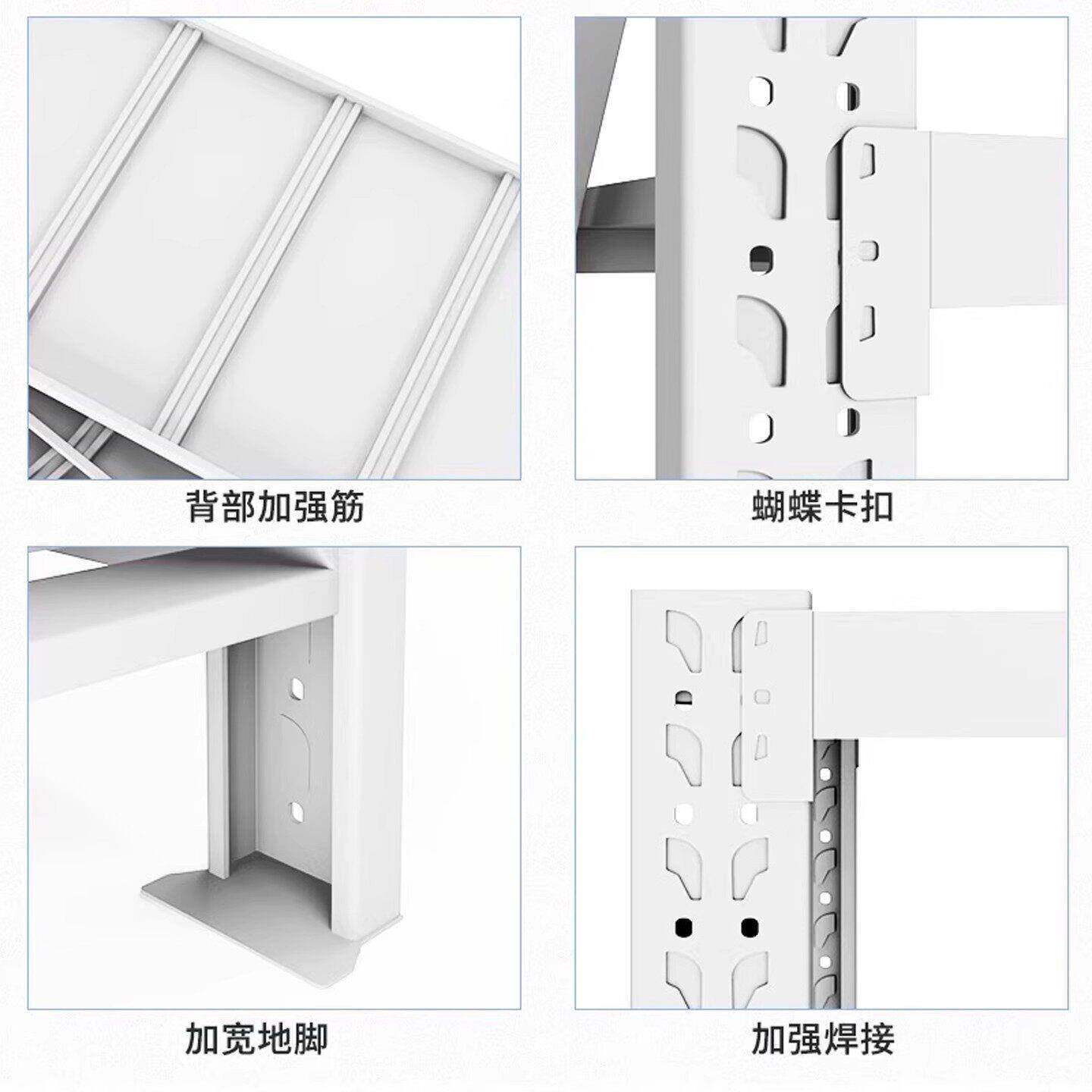 带网仓储铁货架带门带锁重型置架装备物器材纳架多功能移收网562