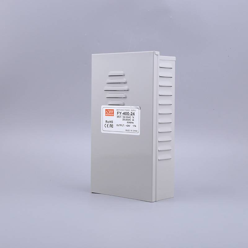 铭纬工业开关电源400W防雨型FY-400-24室外防水防雨12V监控安防