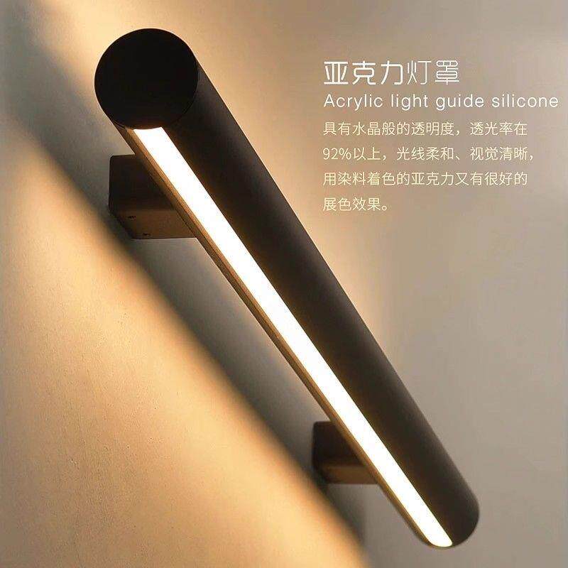 楼带梯手灯明装侧面感扶应长条壁极简上下灯发光别墅走廊灯过957