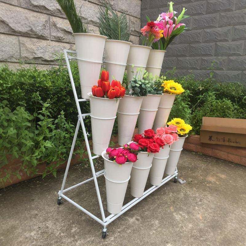 铁艺花束摆摊落地架花可店花展桶示架架鲜无品牌/花摆放婚庆用品