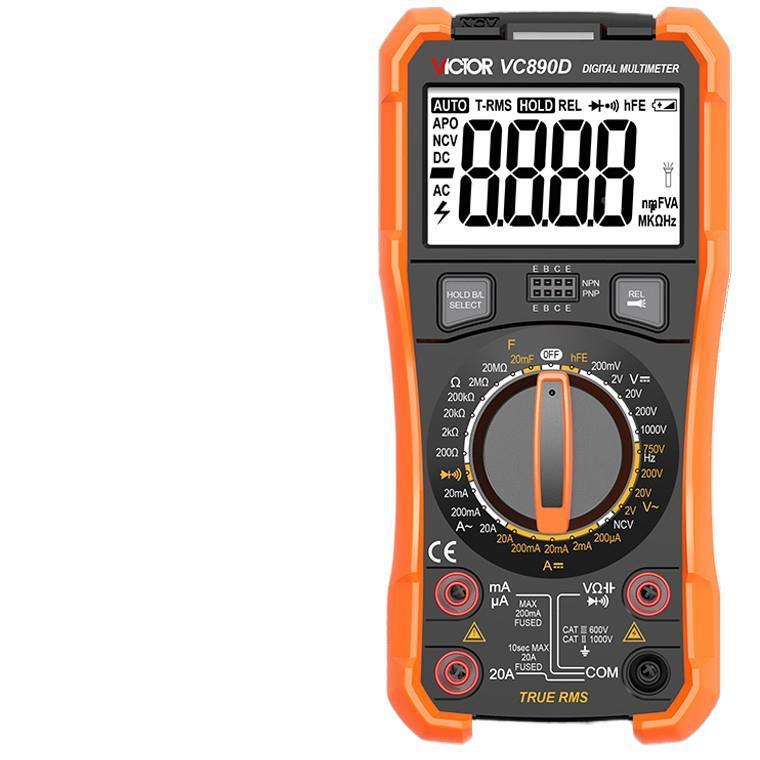 仪器高工精V度全能万用表数字C890CHYwwkwsx+D表维修智电多用电表