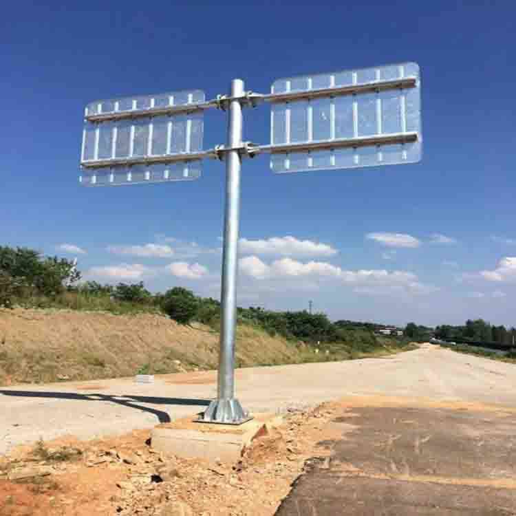 道路交通标志牌立杆 单柱式悬臂T型F杆道路标识杆交通指示杆